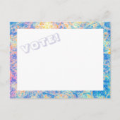 水彩画の投票! 郵便はがき ポストカード (正面)