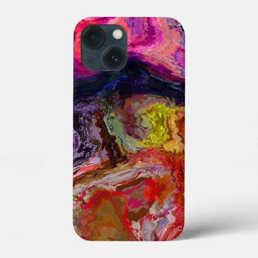 水彩画の抽象芸術絵を描- Case-Mate iPhoneケース (裏面)