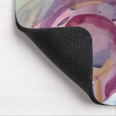 水彩画の抽象芸術2 マウスパッド (コーナー)