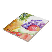 水彩画の新鮮な果物 タイル (側面)