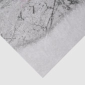 水彩画の日本の塔と富士山 薄葉紙 (詳細)