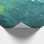 水彩画の星雲 ラッピングペーパー (角)