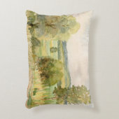 水彩画の景色 アクセントクッション (正面(垂直))