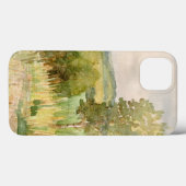 水彩画の景色 Case-Mate iPhoneケース (裏面 (横))