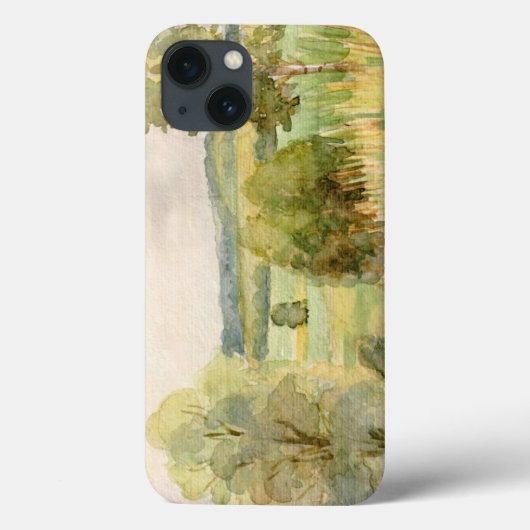 水彩画の景色 Case-Mate iPhoneケース (裏面)