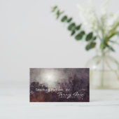 水彩画の月光の建築家 名刺 (スタンド正面)