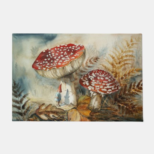 水彩画の格言 ドアマット (正面)