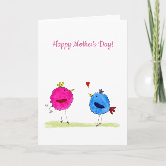 水彩画の母の日カード カード (正面)