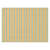 水彩画の波パターン テーブルクロス (正面(横))