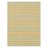 水彩画の波パターン テーブルクロス (正面)