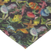 水彩画の海洋生物パターン1 テーブルクロス (アングル)