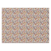 水彩画の海洋生物パターン2 テーブルクロス (正面(横))