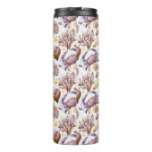 水彩画の海洋生物パターン4 タンブラー (裏面)