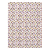 水彩画の海洋生物パターン4 テーブルクロス (正面)