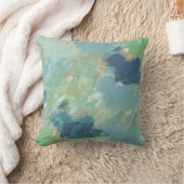 水彩画の海 クッション (ブランケット)