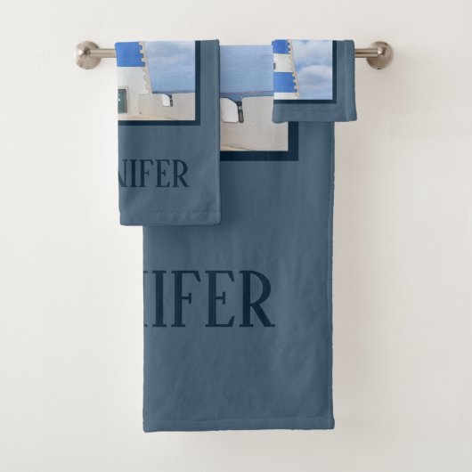 水彩画の灯台 バスタオルセット (インサイチュ)