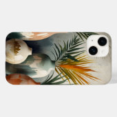 水彩画の熱帯性の花瓶 Case-Mate iPhoneケース (裏面 (横))