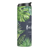 水彩画の熱帯葉のバチェロレッテ タンブラー (回転左)