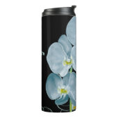 水彩画の白い蘭パターン タンブラー (回転左)