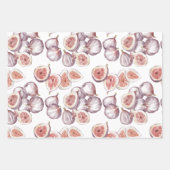 水彩画の白 ラッピングペーパーシート (正面)