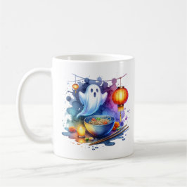水彩画の盂蘭盆 コーヒーマグカップ
