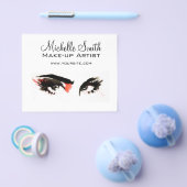 水彩画の目を引き伸ばすブランディング チラシ (シングル)