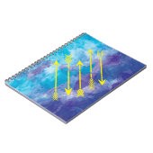 水彩画の矢のノートジャーナル ノートブック (左側)