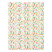 水彩画の砂糖漬けのフルーツパターン テーブルクロス (正面)