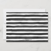 水彩画の秋のリースの感謝祭の写真 シーズンカード (裏面)