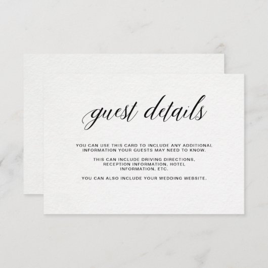 水彩画の紙|の詳細のエレガントなタイポグラフィ エンクロージャーカード (正面/裏面)