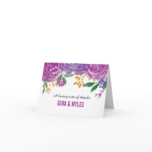 水彩画の紫の花 | サンクス