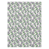水彩画の紫蘭の花束 テーブルクロス (正面)