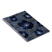 水彩画の美しいシームレスパターン ノートブック (右側)