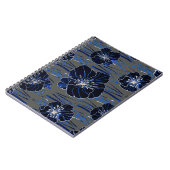 水彩画の美しいシームレスパターン ノートブック (左側)