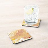 水彩画の背景 コースター (右側)