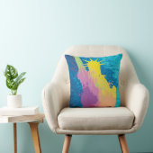 水彩画の自由の女神 クッション (椅子)