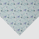 水彩画の花のパターン(の模様が)あるなブライダルシャワー 薄葉紙 (詳細)