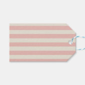 水彩画の花束のギフトのラベルの座席表 ギフトタグ (正面(横))