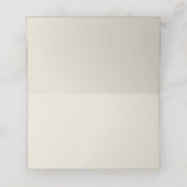 水彩画の花束、プレイスカード プレイスカード (内部開封)