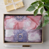 水彩画の花 薄葉紙 (ギフト)