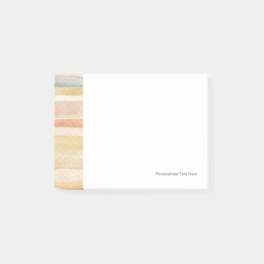 水彩画の芸術の背景、質 ポストイット (正面)