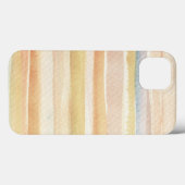 水彩画の芸術の背景、質 Case-Mate iPhoneケース (裏面 (横))