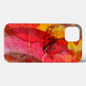 水彩画の芸術の赤い黄色 Case-Mate iPhoneケース (裏面 (横))