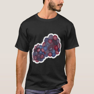 水彩画の英国ブラックベリー Tシャツ