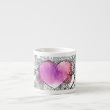 水彩画の華やかなアートペンとインクアート