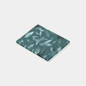 水彩画の落ち葉10 ポストイット (アングル)