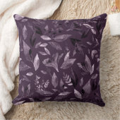 水彩画の落ち葉7 クッション (ブランケット)