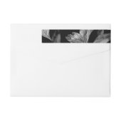 水彩画の落ち葉9 ラップアラウンドラベル (裏面)