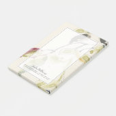 水彩画の葉の枝トリプティク ポストイット (アングル)