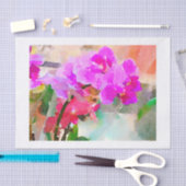 水彩画の蘭 薄葉紙 (クラフト)